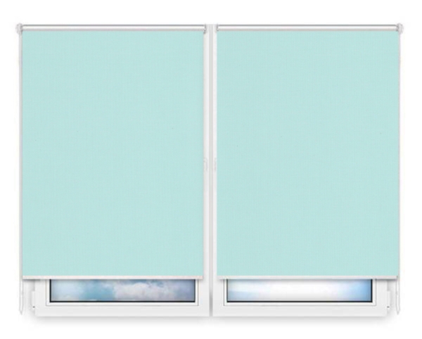 Рулонные шторы Мини Карина-голубой цена. Купить в «Мастерская Жалюзи»